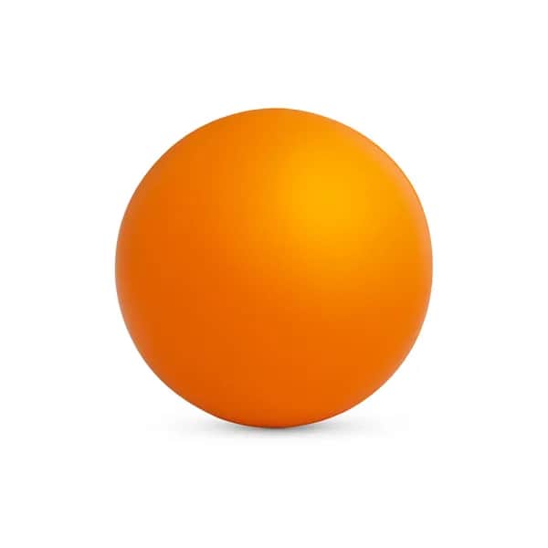 Anti-Stressball aus PU - CHILL - Orange