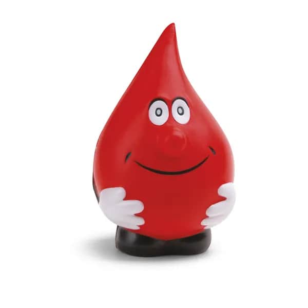 Anti-Stressball aus PU - REDS - Rot