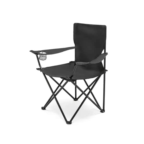 Klappstuhl aus 600D - THRONE - Schwarz
