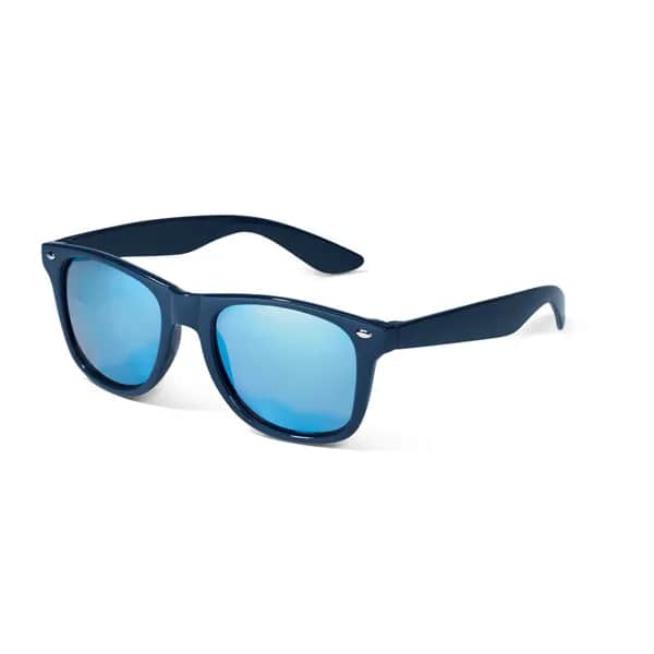 Sonnenbrille aus PC mit gespiegelten Brillengläsern - NIGER - Blau
