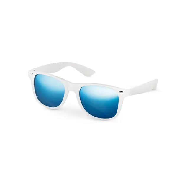 Sonnenbrille aus Polycarbonat mit verspiegelten Brillengläsern - MEKONG - Blau