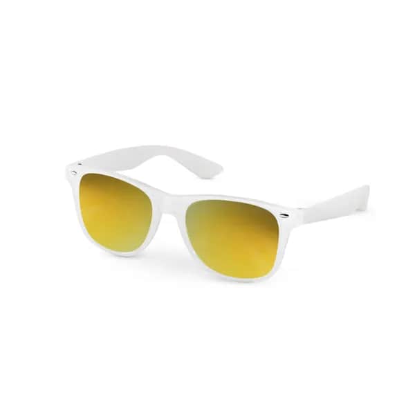 Sonnenbrille aus Polycarbonat mit verspiegelten Brillengläsern - MEKONG - Dunkelgelb