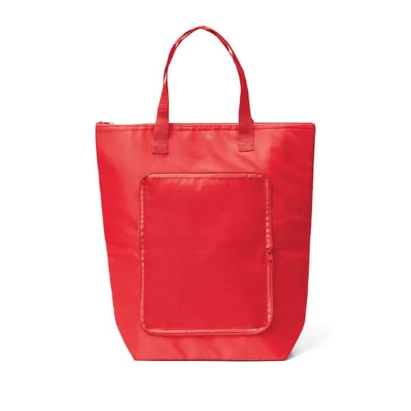 Faltbare Kühltasche aus 210D Polyester 15 L - MAYFAIR - Rot