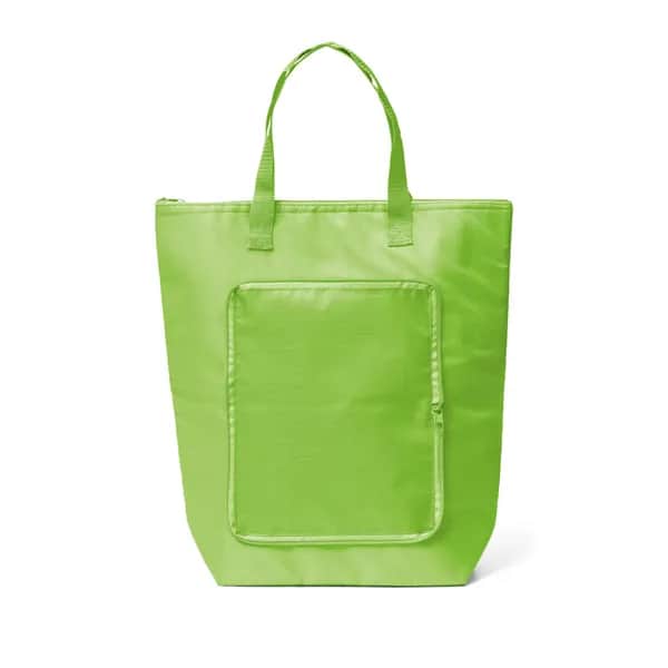 Faltbare Kühltasche aus 210D Polyester 15 L - MAYFAIR - Hellgrün