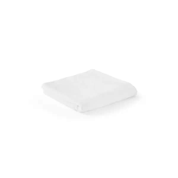 Handtuch (350 g/m²) aus Baumwolle (82%) und recycelter Baumwolle (18%) - BARDEM S - Weiß