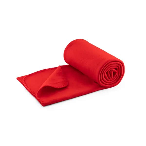 Fleece-Decke (180 g/m²) - SULENA - Rot