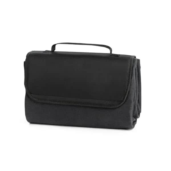 EPE-gefütterte Picknick-Decke (180 g/m²) - RILEY - Schwarz