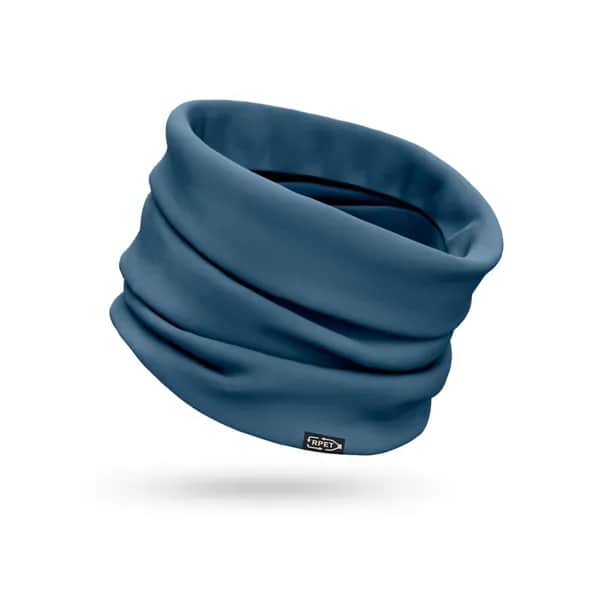 Multifunktionstuch aus recyceltem Polyester (100% rPET) (120 g/m²) - KOLKATA - Blau