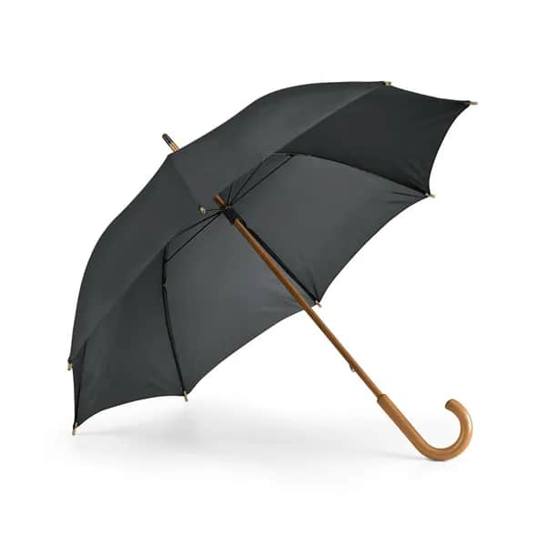 Regenschirm aus 190T-Polyester - BETSEY - Schwarz