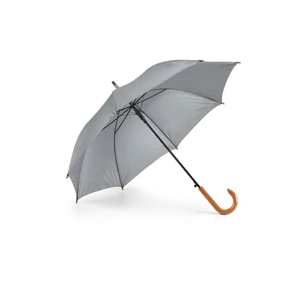 Regenschirm aus 190T-Polyester mit automatischer Öffnung - PATTI - Grau