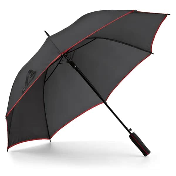 Regenschirm aus 190T-Polyester mit automatischer Öffnung - JENNA - Rot