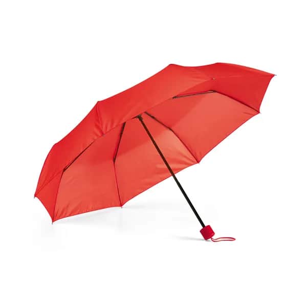 Taschenschirm aus 190T-Polyester - MARIA - Rot