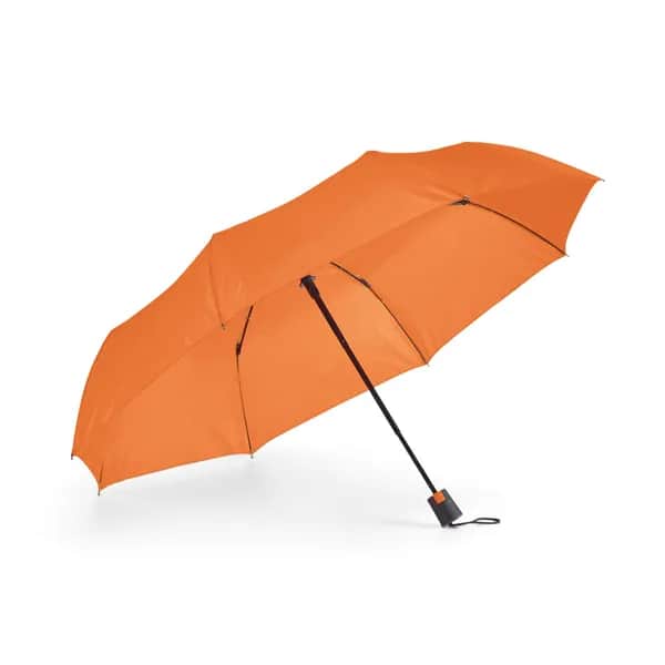 Taschenschirm aus 190T Pongé mit automatischer Öffnung - TOMAS - Orange