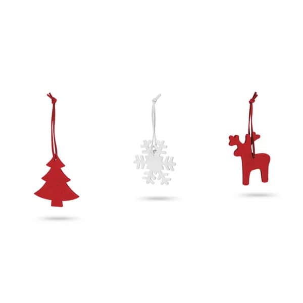 Weihnachtsfiguren zum Aufhängen - ZERMATT - Rot