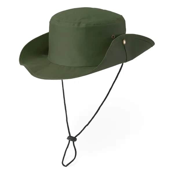 Safari-Hut aus 100% Polyester (160 g/m²) - BLASS - Dunkelgrün