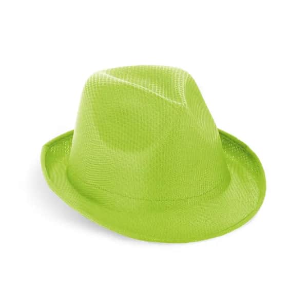 Hut aus PP - MANOLO - Hellgrün