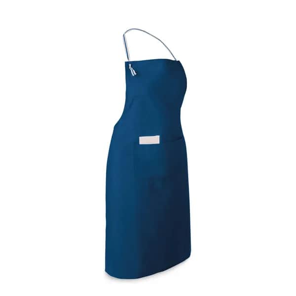 Schürze aus Baumwolle und Polyester (150 g/m²) - CHIVES - Blau