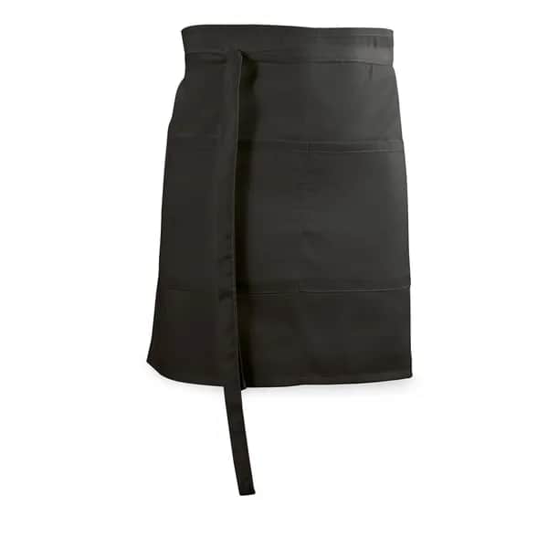 Barschürze aus Baumwolle und Polyester (150 g/m²) - ROSEMARY - Schwarz
