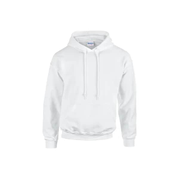 Kapuzensweatshirt - GI18500 - weiß (-01)
