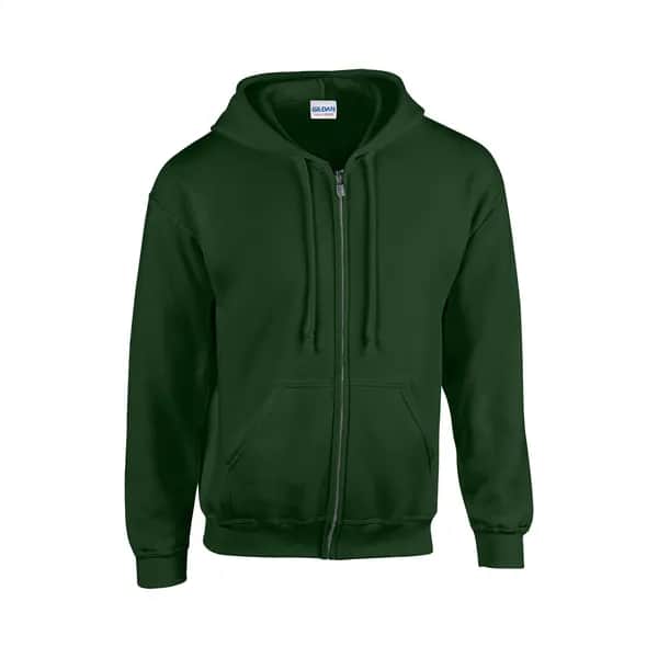 Kapuzensweatshirt mit Reißverschluss - GI18600 - dunkelgrün (-07)