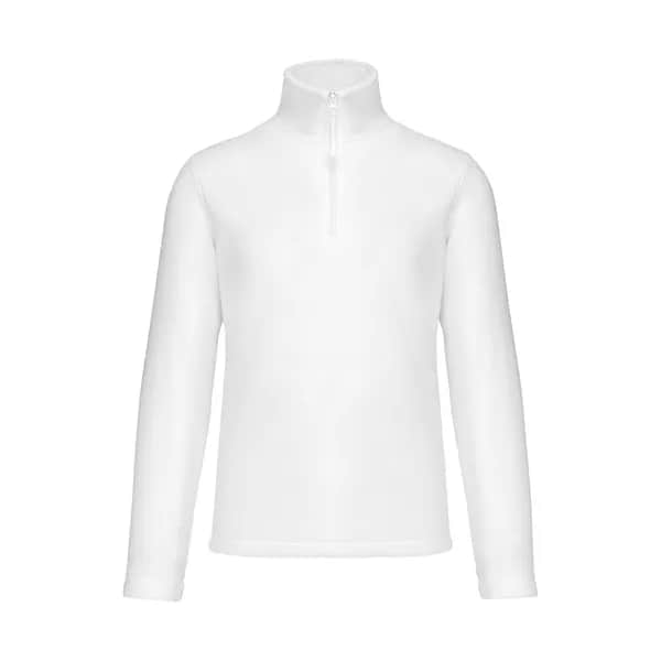 kurze Fleecejacke mit Reißverschluss - KA912 - weiß (-01)