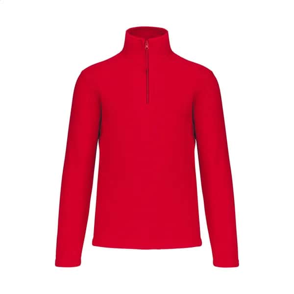 kurze Fleecejacke mit Reißverschluss - KA912 - rot (-05)