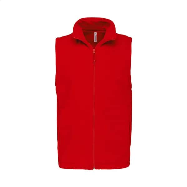 Fleece-Bodywarmer-Weste - KA913 - rot (-05)