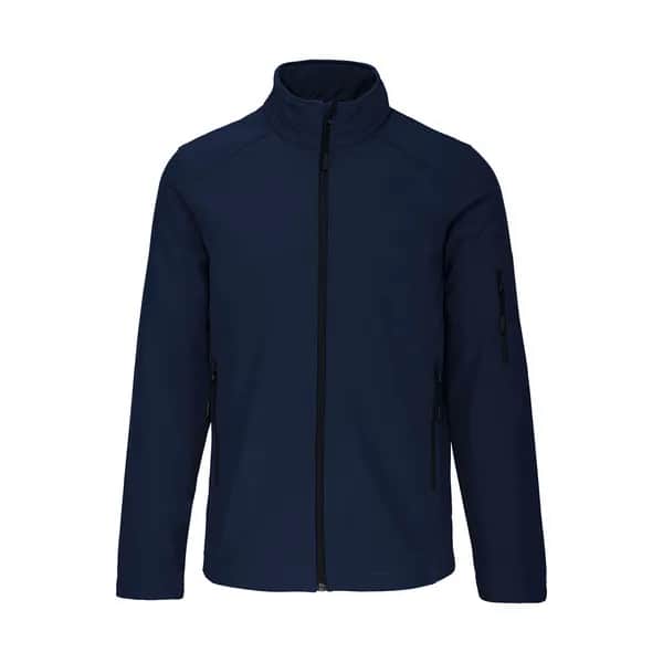 Dreilagige Softshelljacke - KA401 - dunkelblau (-06A)