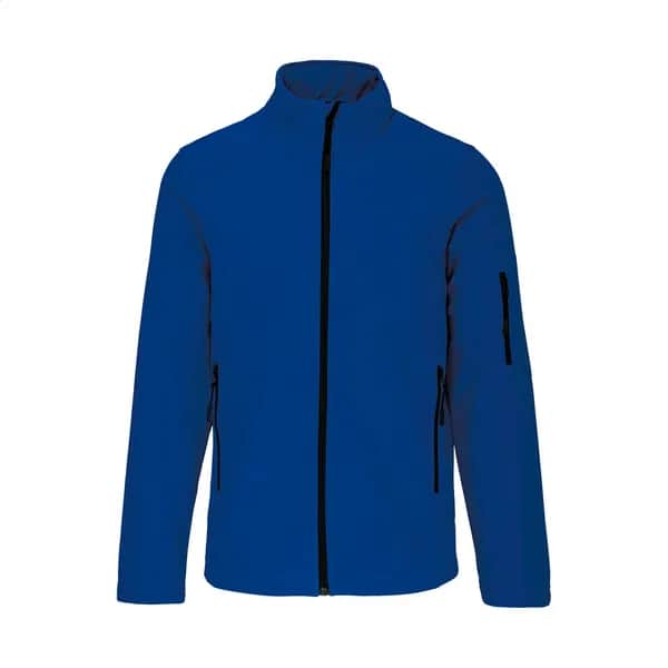 Dreilagige Softshelljacke - KA401 - blau (-06)