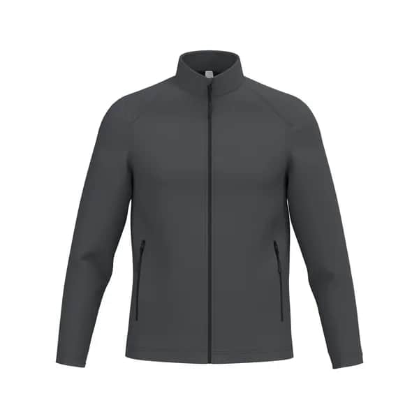 Doppellagige Softshelljacke - IB410 - dunkelgrau (-80)