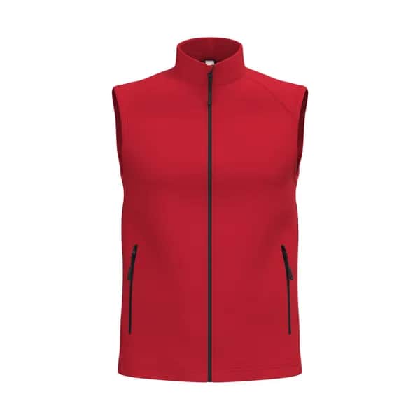 Doppellagige Softshellweste - IB413 - rot (-05)