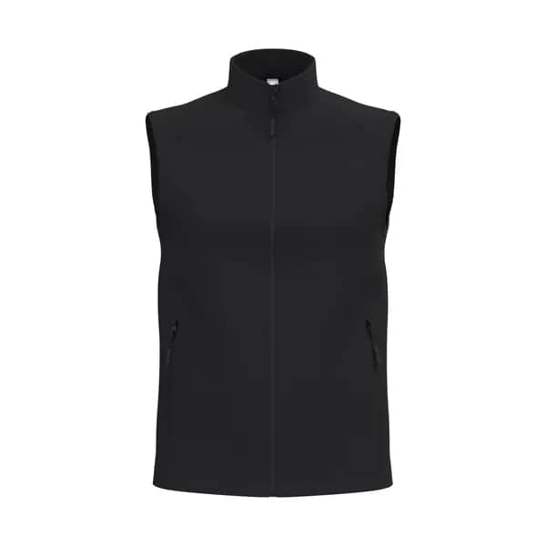 Doppellagige Softshellweste - IB413 - schwarz (-10)