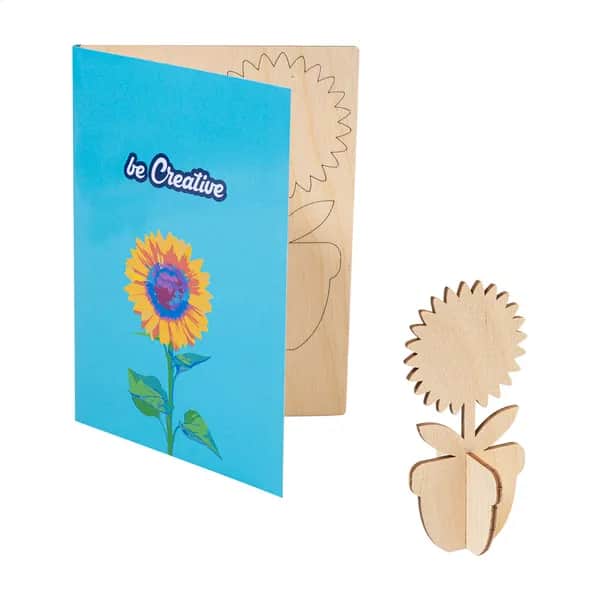 individuelle Puzzle-Postkarte, Haus - SendCraft - weiß (-B)