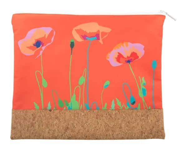 Individuelle Kosmetiktasche - CreaBeauty Cork L - weiß (-01)
