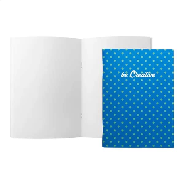 Individuelles Notizbuch - CreaNote A6 - weiß