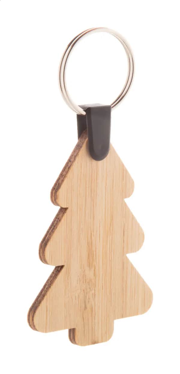 Weihnachtlicher Schlüsselanhänger Weihnachtsbaum - Fjerny - natur (-A)