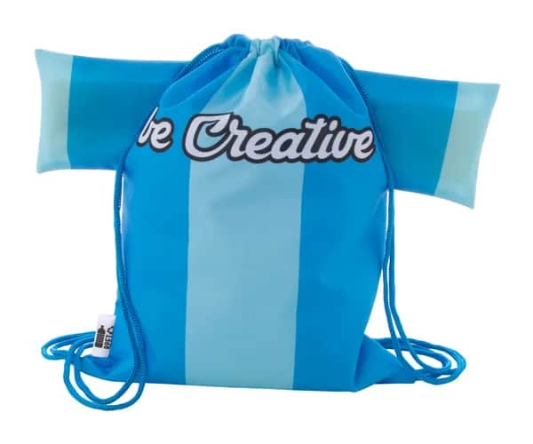 Individueller Turnbeutel - CreaDraw T Kids RPET - blau (-06)