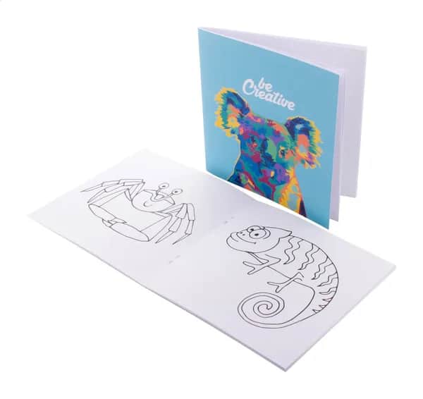 Individuelles Malheft, Tiere - ColoBook - weiß (-A)