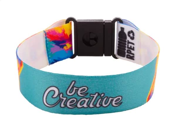 individuelles Armband - Mojo RPET - weiß (-L)