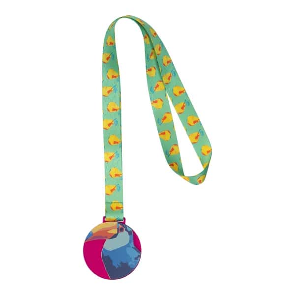 Individuelle Medaille - Subdal Colour - pink/transparent (-25T)