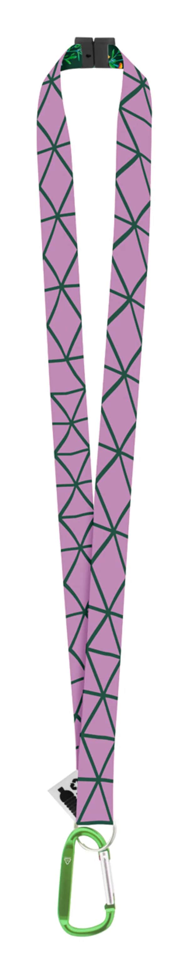 Lanyard mit Sublimationsdruck - Subyard XL Safe RPET - grün (-07)