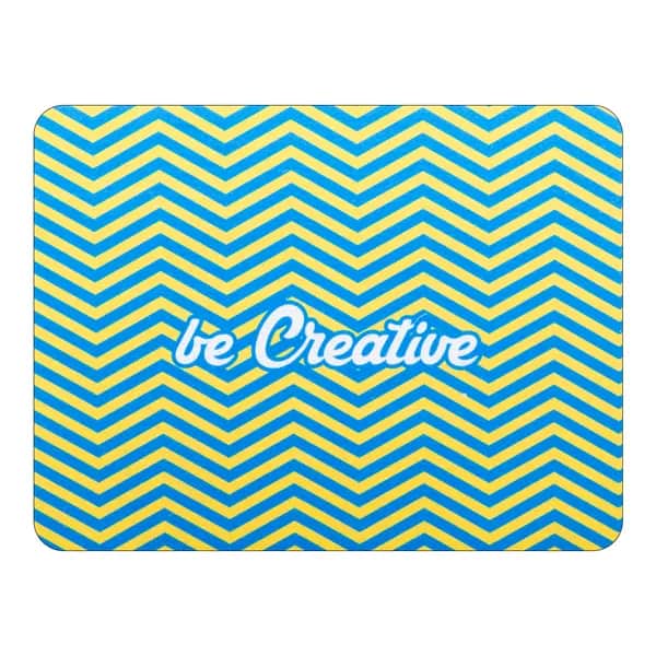 RPET Mauspad - CreaFelt Cursor XL - weiß