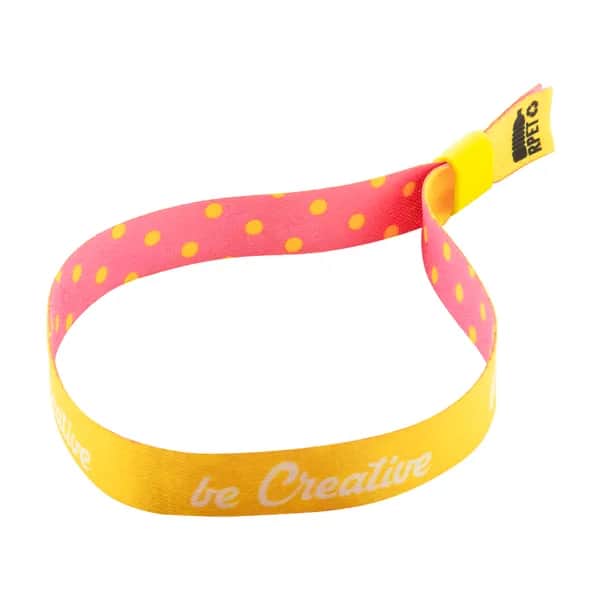 Individuelles Festival-Armband - SuboWrist RPET - gelb (-02)