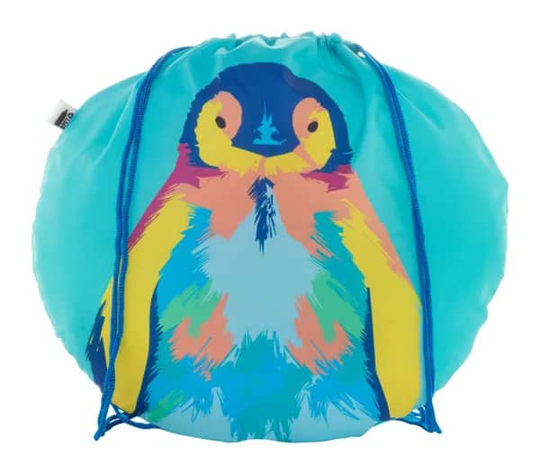 Individueller Turnbeutel - CreaDraw Circle - blau (-06)