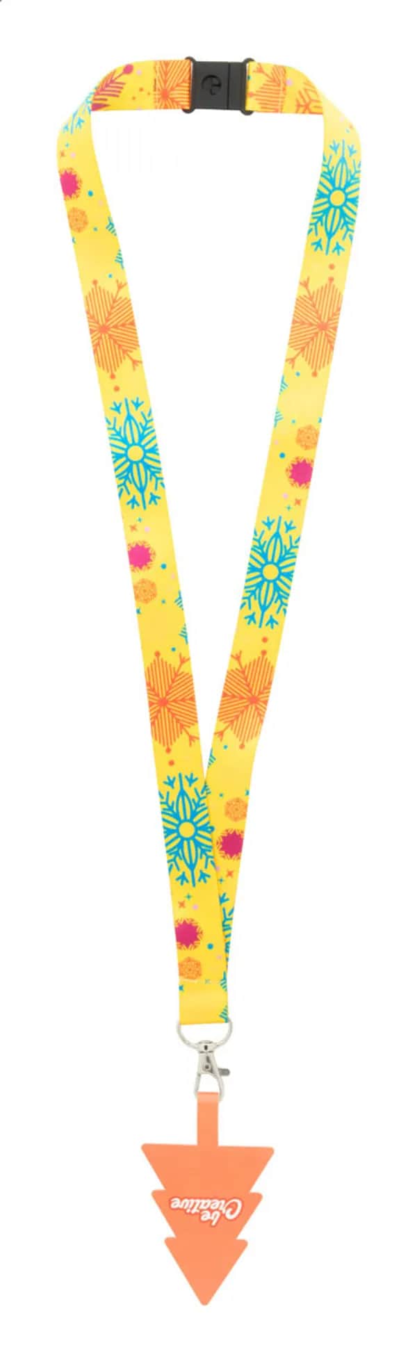 Individuelles Handyhalter-Lanyard - Subyard Mobile Xmas Safe - weiß