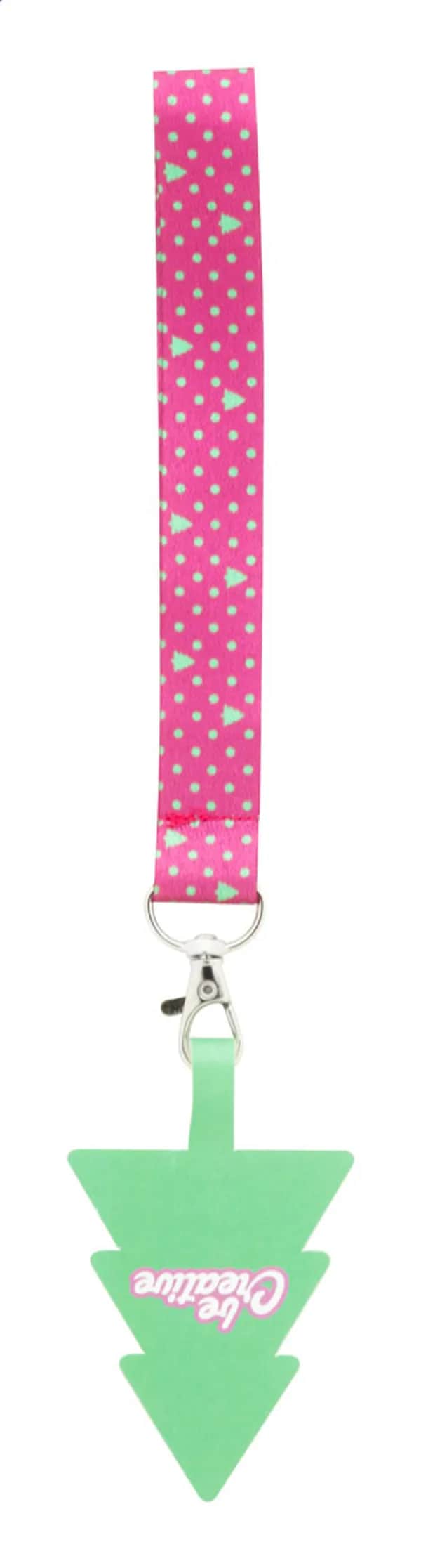Individuelles Handyhalter-Handgelenklanyard - SuboFob Mobile Xmas - weiß