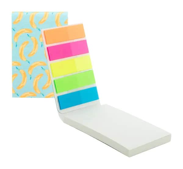 Individueller Haftnotizblock - CreaStick Seed Combo B - weiß