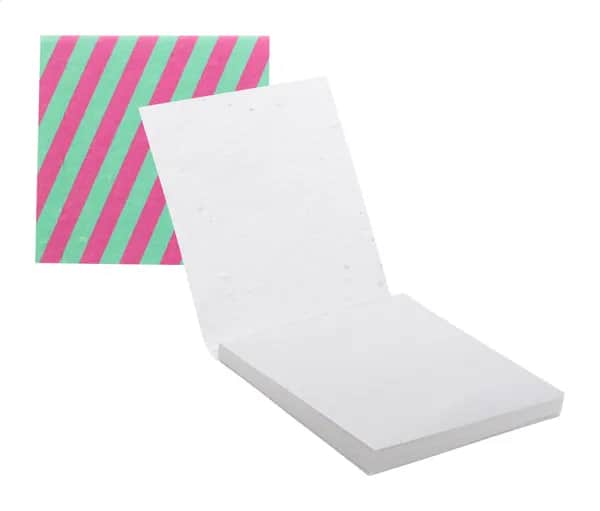 Individueller Haftnotizblock - CreaStick Seed Note M - weiß