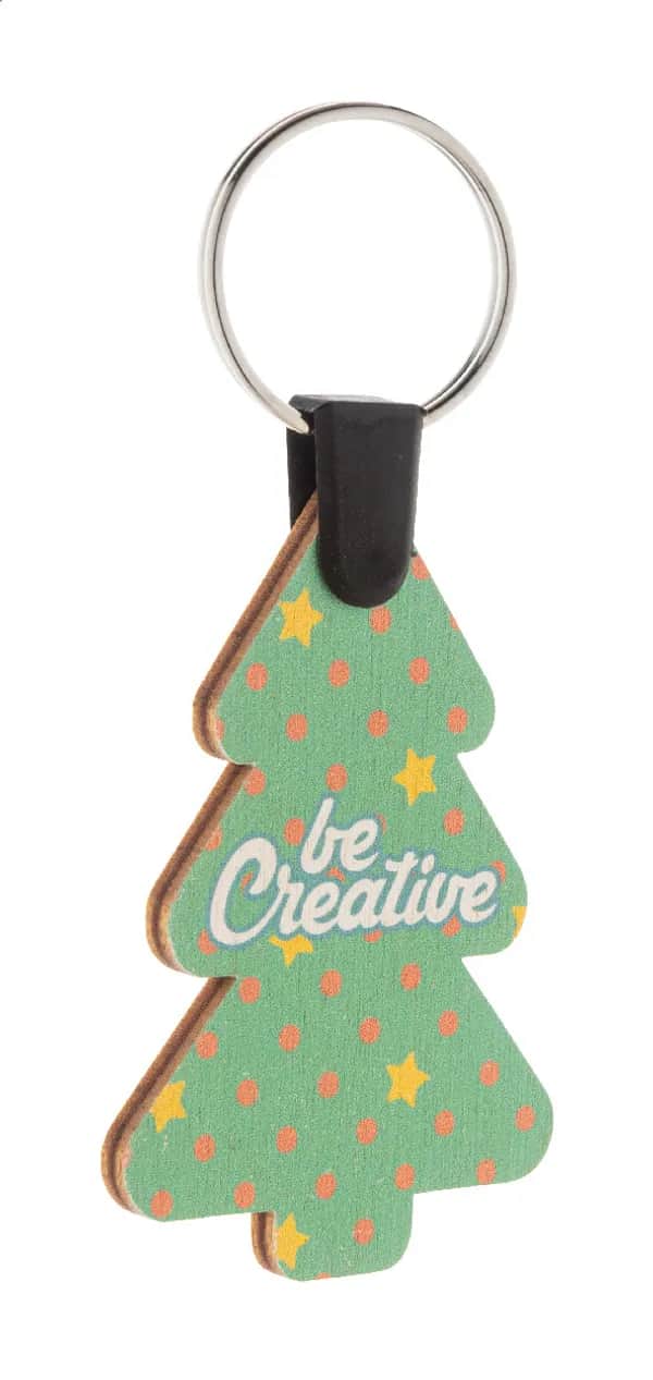 Schlüsselanhänger Weihnachten, Weihnachtsbaum - Fjerny Creative - natur (-A)