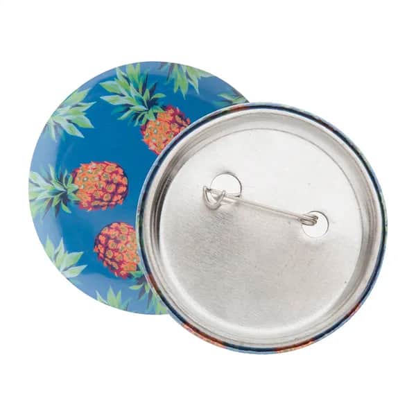 Button-Anstecker - PinBadge Maxi - weiß